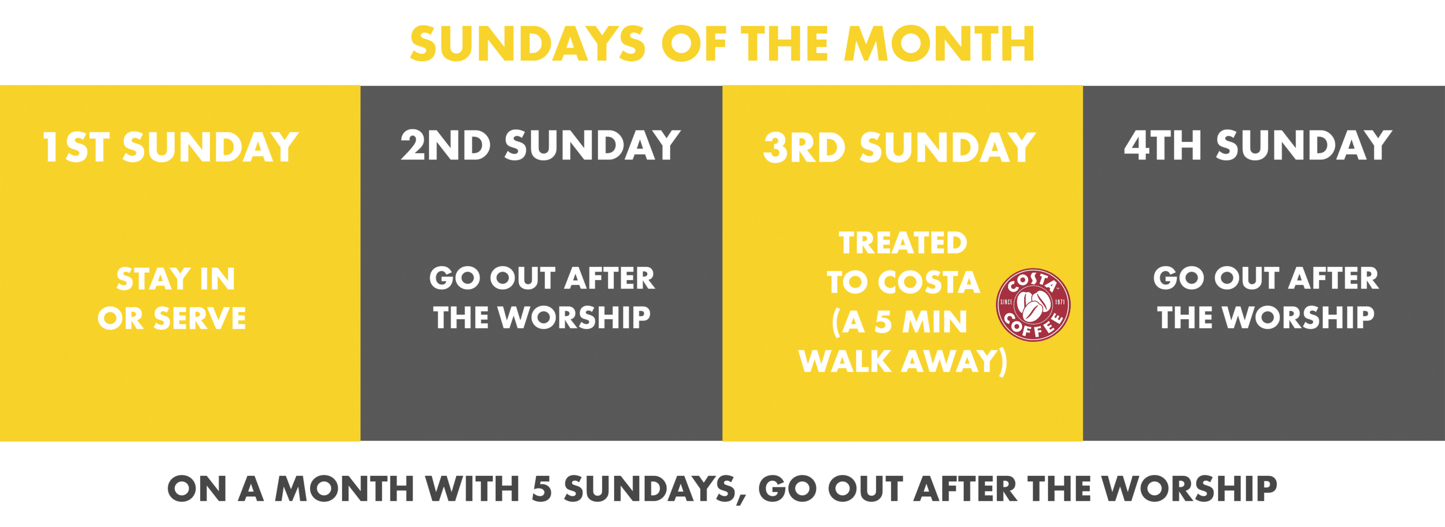 Sundays of the Month - YOUTH